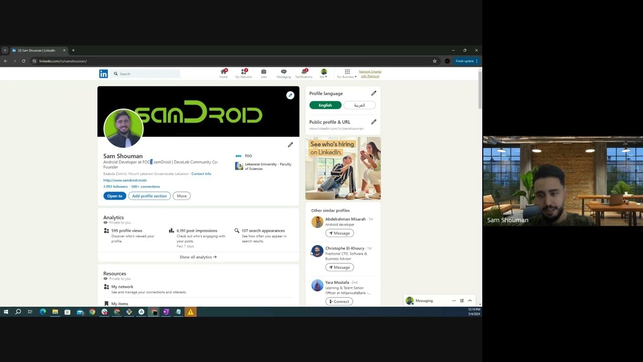 Building Your LinkedIn Profile